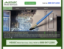 Tablet Screenshot of heasc.net